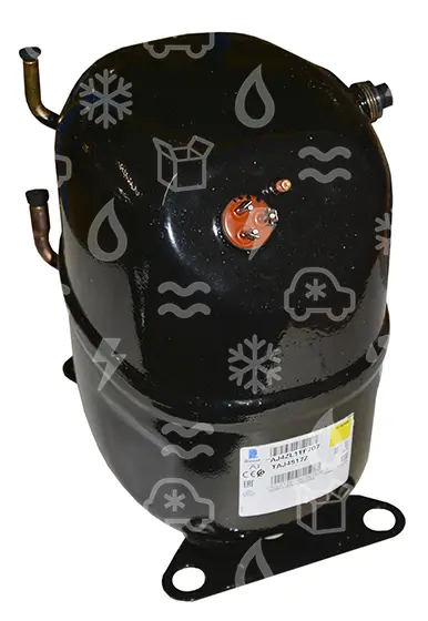 kompresor Tecumseh TAJ4517Z, HBP - R404A, 400V, 50 Hz, 3 fáze, pájecí